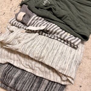 4 LOFT long sleeve shirts Size M